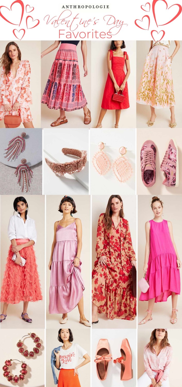 What to Wear on Valentine's Day from Anthropologies, featured by top Memphis fashion blog, Lone Star Looking Glass.
