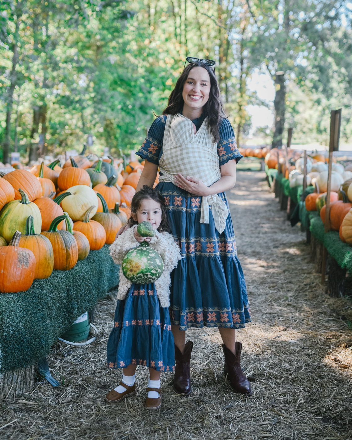 Mother daughter store matching fall outfits