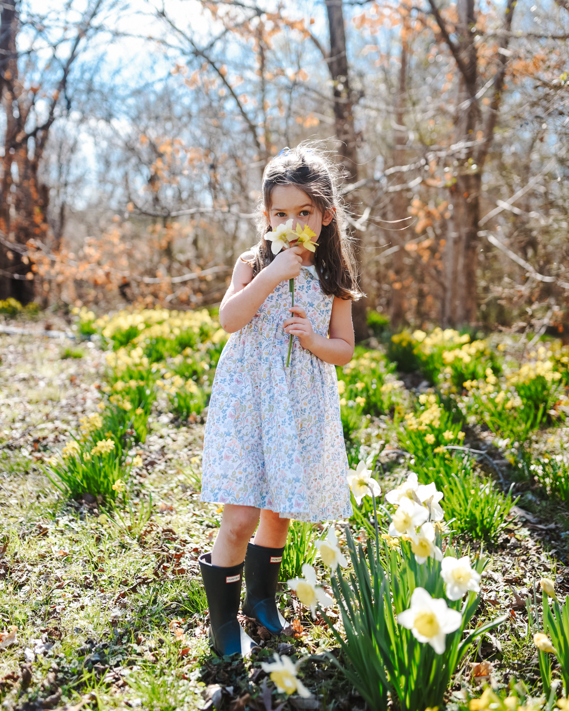 Southern Smocked Easter Dress _ Peggy Green Little Girls Dress