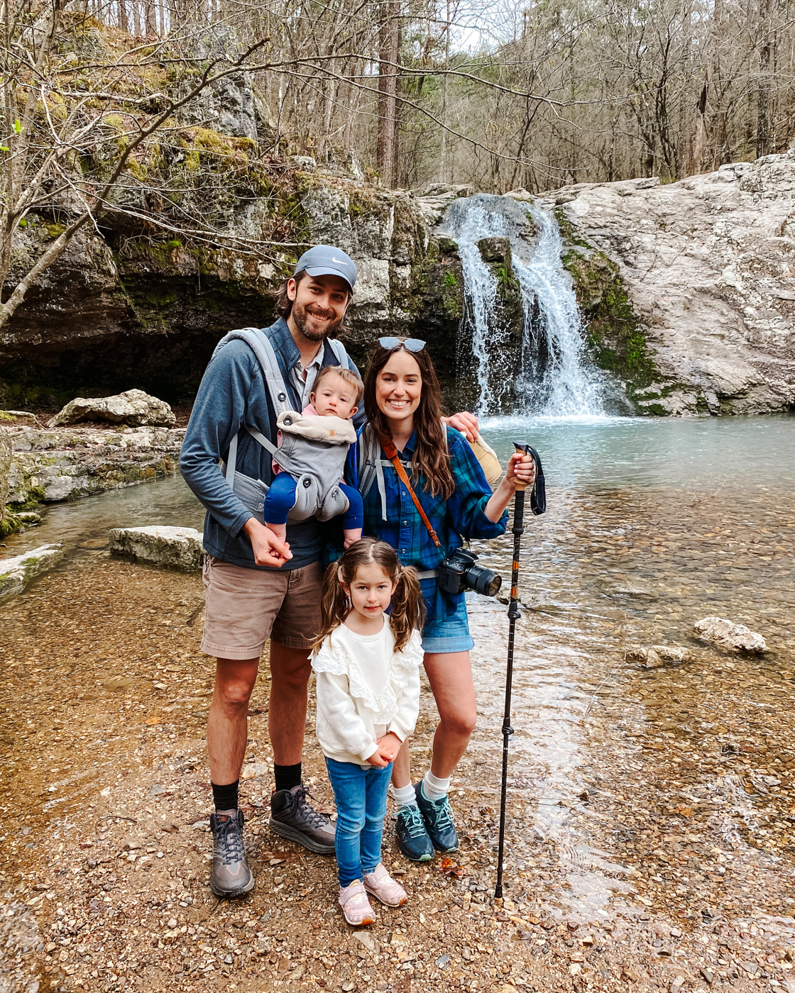 Falls Branch Trail, the best hiking trail for families in Hot Springs AR featured by top travel blogger, Lone Star Looking Glass