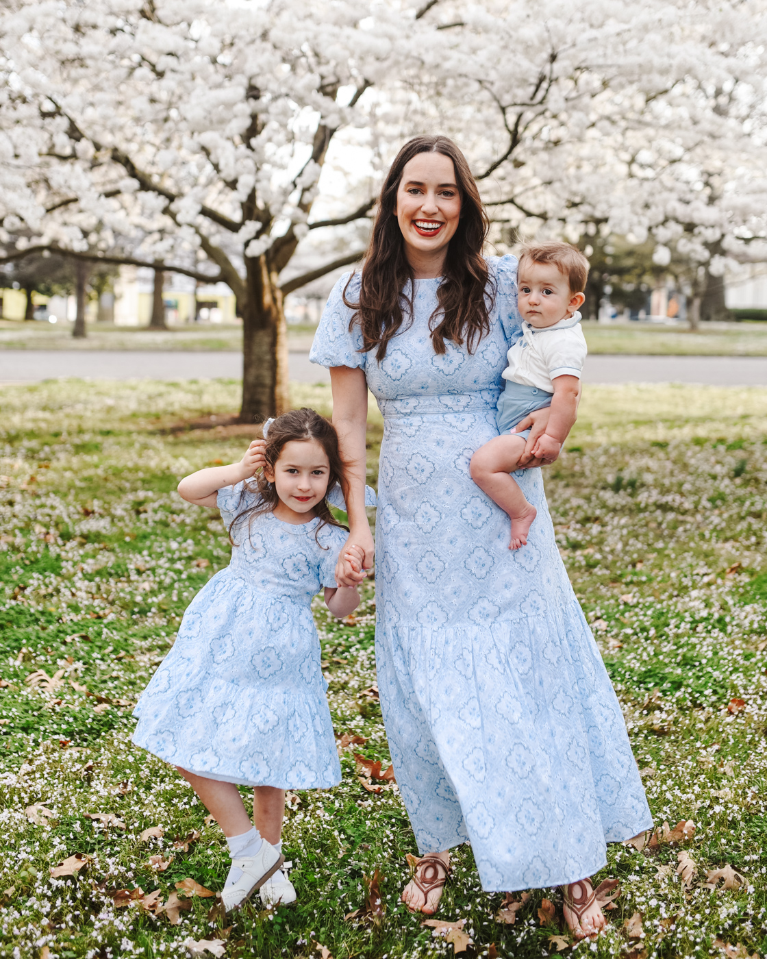 mother daughter matching spring dresses - born on fifth antonio melani