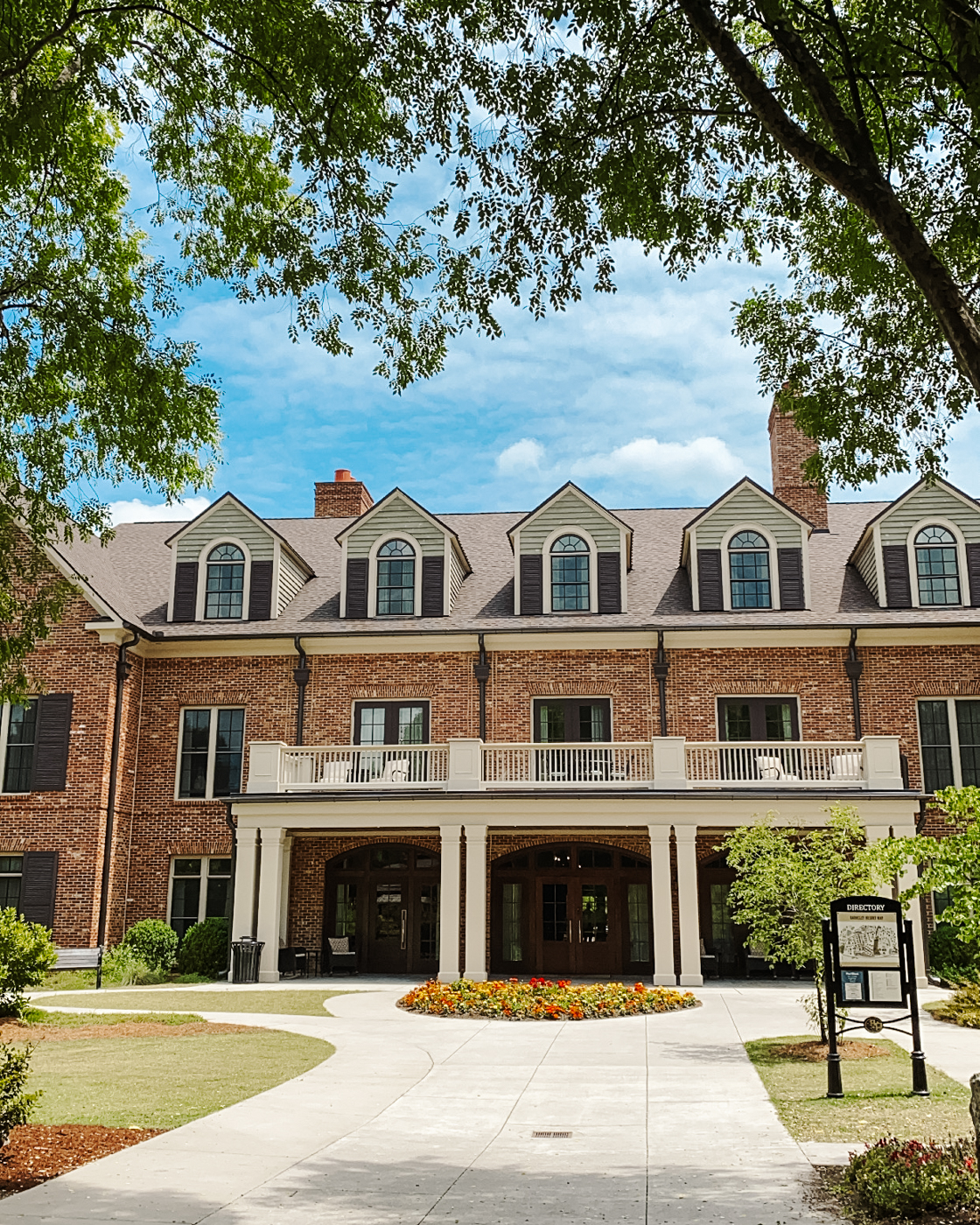 Barnsley Resort by popular Memphis travel blog, Lone Star Looking Glass: image of a brick building. 