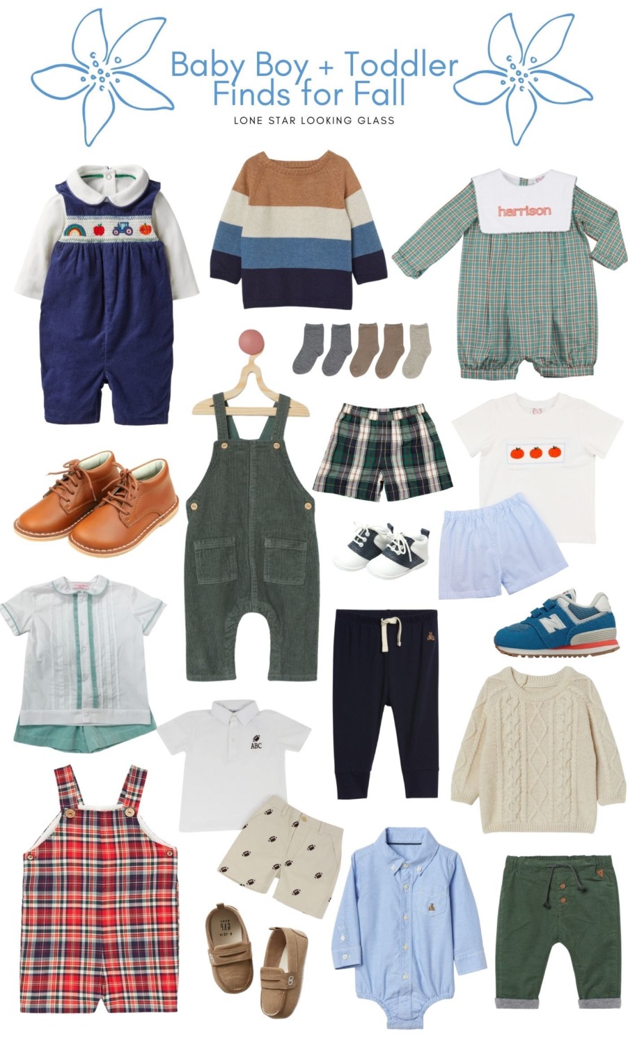 Baby Boy Fall Fashion Finds featured by top Memphis lifestyle blogger, Lone Star Looking Glass