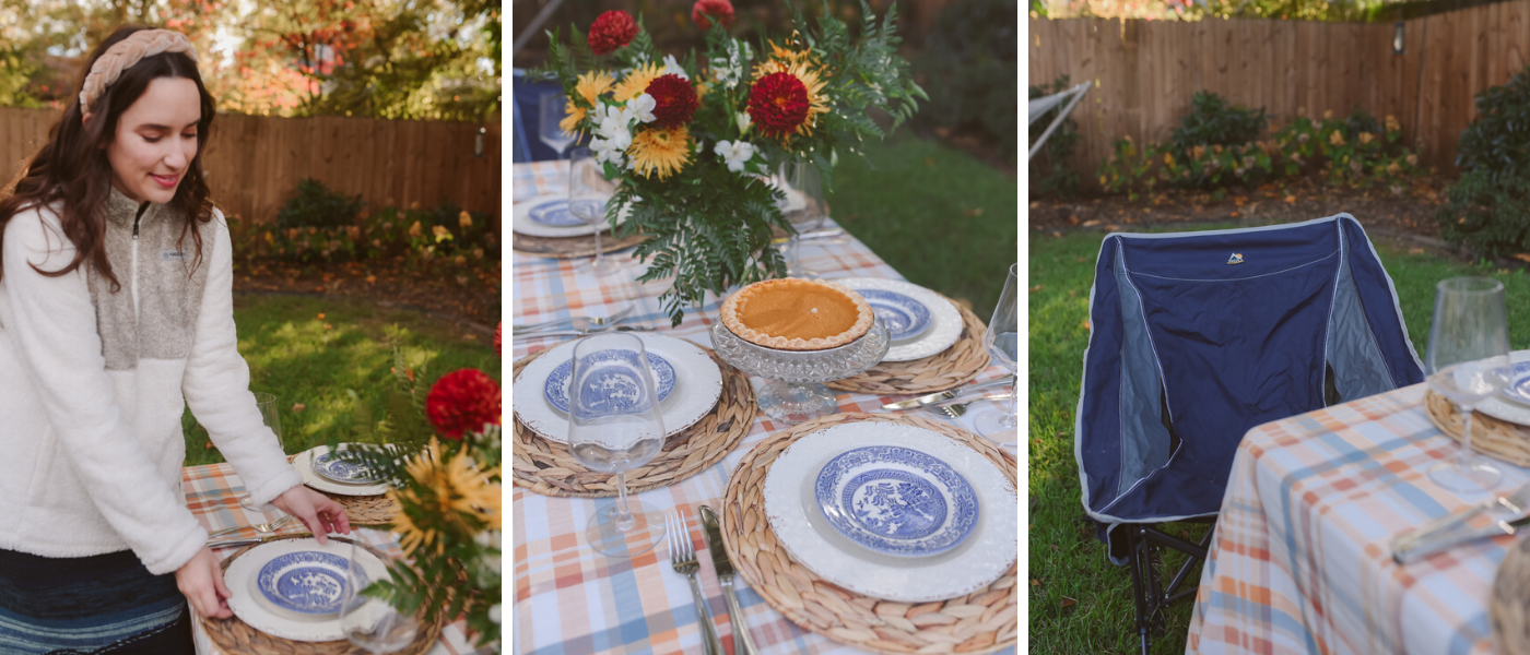 Outdoor Thanksgiving Hosting Tips featured by top US lifestyle blogger, Lone Star Looking Glass