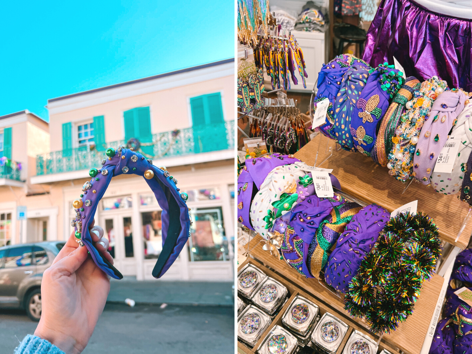 Mardi Gras Headbands