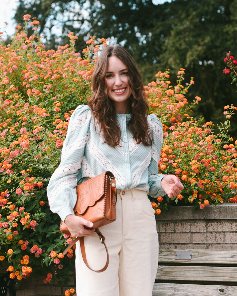 Memphis Blogger Alice Kerley styling Sezane for fall 