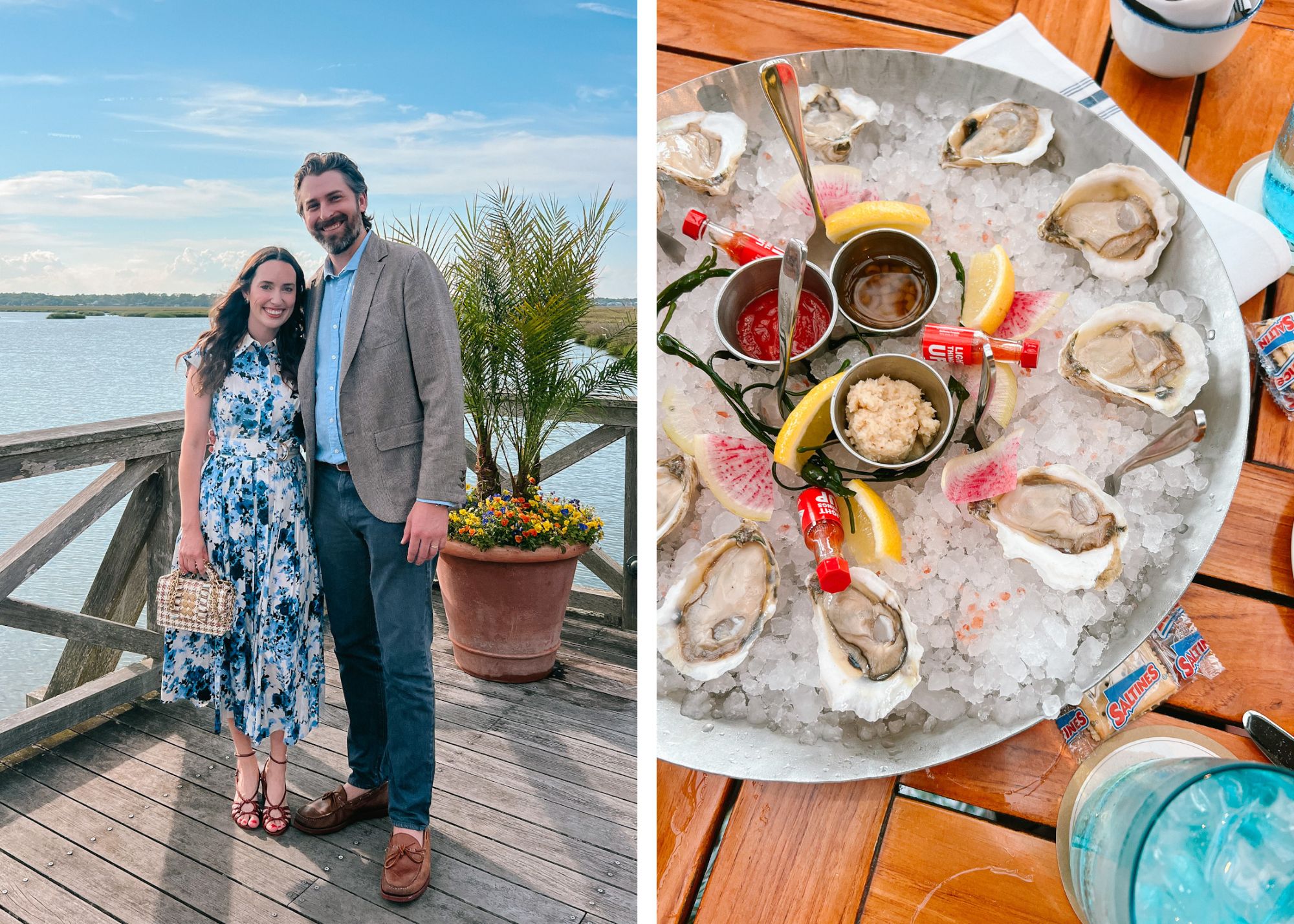 Dining at Sea Island